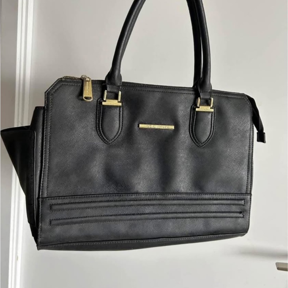 Steve Madden black and gold  Handbag